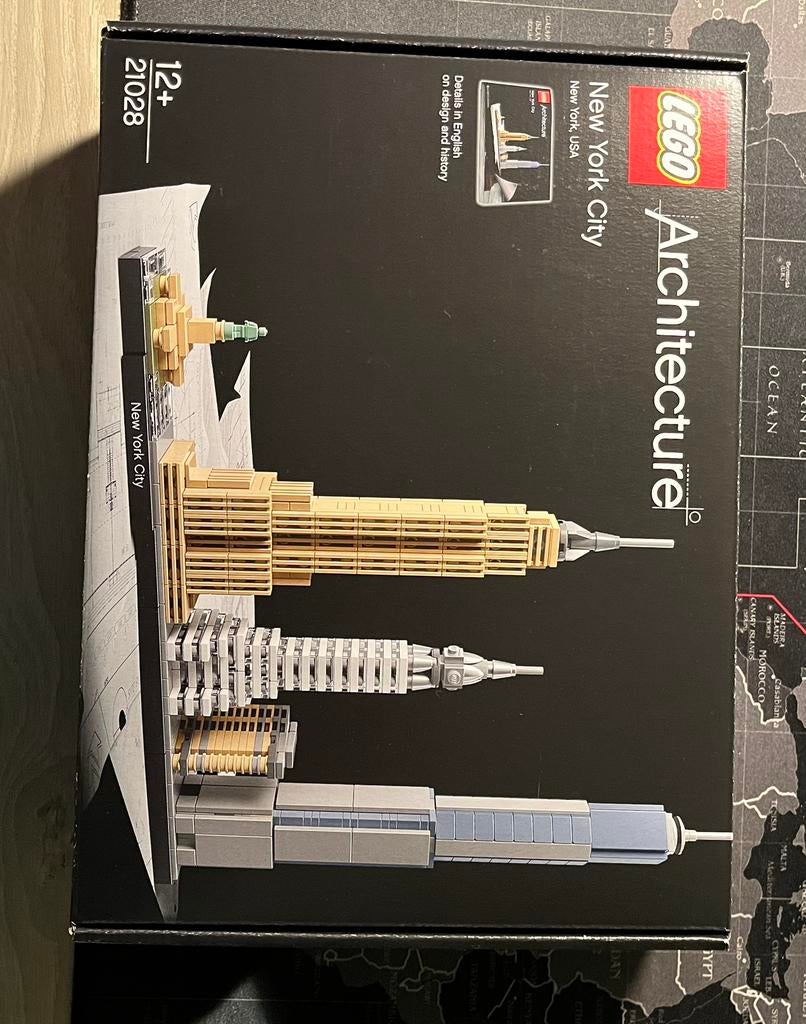 LEGO Architecture 21028 – New York City skyline – verzegeld, Kinderen en Baby's, Speelgoed | Duplo en Lego, Nieuw, Lego, Complete set