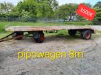 Chassis aanhangwagen strowagen landbouw dieplader pipowagen, Caravans en Kamperen