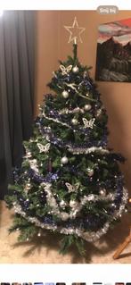 Prachtige kunst kerstboom, 180cm met 880 takjes, Enlèvement, Comme neuf