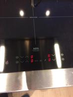 AEG inductie kookplaat 77cm x 51cm, Elektronische apparatuur, Kookplaten, Ophalen, Gebruikt, 4 kookzones, Inbouw