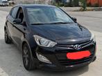 Hyundai i20 jaar 2015, Auto's, Hyundai, Voorwielaandrijving, Zwart, 4 cilinders, Leder en Stof