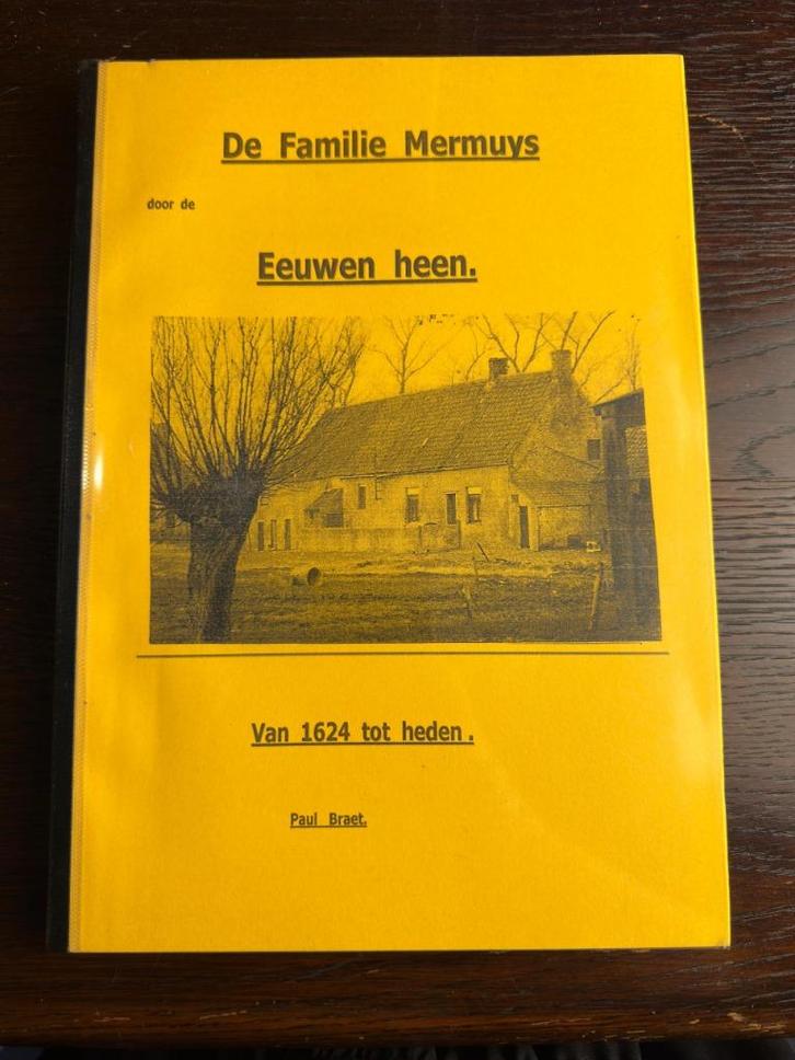GENEALOGIE MEETKERKE De familie Mermuys door de eeuwen heen., Boeken, Geschiedenis | Stad en Regio, Gelezen, Ophalen of Verzenden