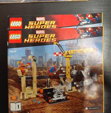 Lego 76037 Marvel super heroes - compleet, zonder doos beschikbaar voor biedingen