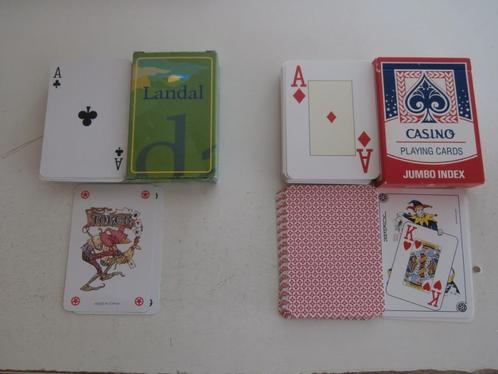 speelkaarten-diverse-zie omschrijving -, Collections, Cartes à jouer, Jokers & Jeux des sept familles, Comme neuf, Carte(s) à jouer