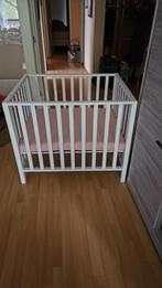 Quax box Cubic + parkmatras Mythos Bamboo, Kinderen en Baby's, Babyparken, Ophalen, Zo goed als nieuw, Rechthoekig, In hoogte verstelbaar