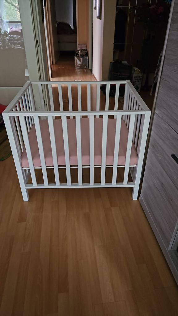 Quax box Cubic + parkmatras Mythos Bamboo, Kinderen en Baby's, Babyparken, Zo goed als nieuw, Rechthoekig, In hoogte verstelbaar