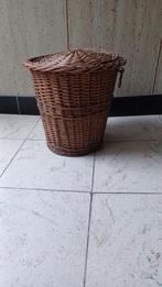 Te koop 3 rieten manden., Ophalen, Gebruikt, Mand, Rond