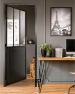 steel look deur, Ophalen