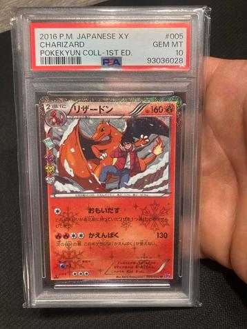 Charizard psa10.         1st edition, Enlèvement ou Envoi, Comme neuf