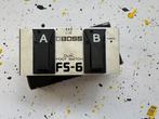 Boss FS-6 Dual Foot Switch Pedal, Ophalen of Verzenden, Gebruikt, Overige typen