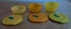 Tupperware crystalwave set, Ophalen of Verzenden, Zo goed als nieuw, Groen, Bak of Kom
