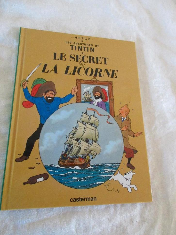 BD HERGE LES AVENTUES DE TINTIN Le Secret de la Licorne mini, Boeken, Stripverhalen, Ophalen