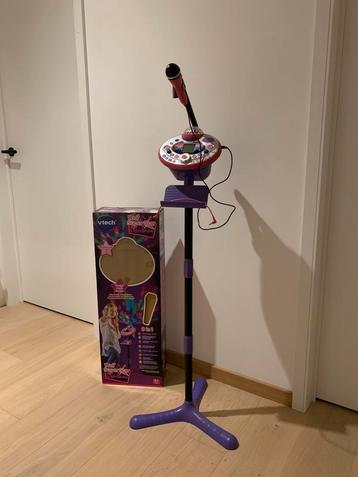 Vtech Kidi superstar microfoon en lightshow, Enlèvement, Comme neuf