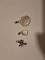 Lot zilveren hangers, Handtassen en Accessoires, Antieke sieraden, Ophalen of Verzenden, Zilver, Hanger