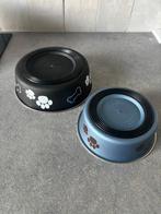 Eetpotten Kena - 14cm blauw (450ml) en 17cm zwart (800L), Dieren en Toebehoren, Ophalen, Zo goed als nieuw