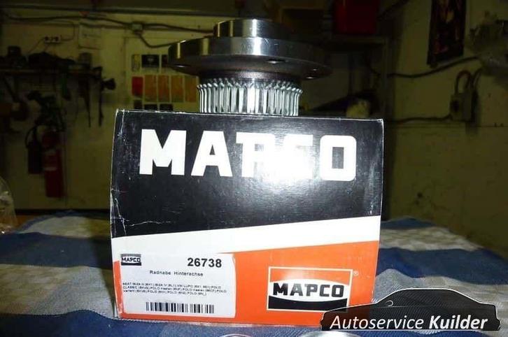 Wielnaaf achteras seat arosa ibiza cordoba vw polo nieuw, Auto-onderdelen, Ophanging en Onderstel, Seat, Volkswagen, Nieuw, Ophalen of Verzenden