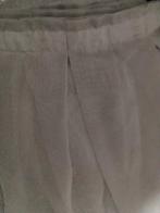 Gordijn voile B  380 x 210 H. met plooien, Huis en Inrichting, Gebruikt, 200 cm of meer, Wit, Ophalen of Verzenden