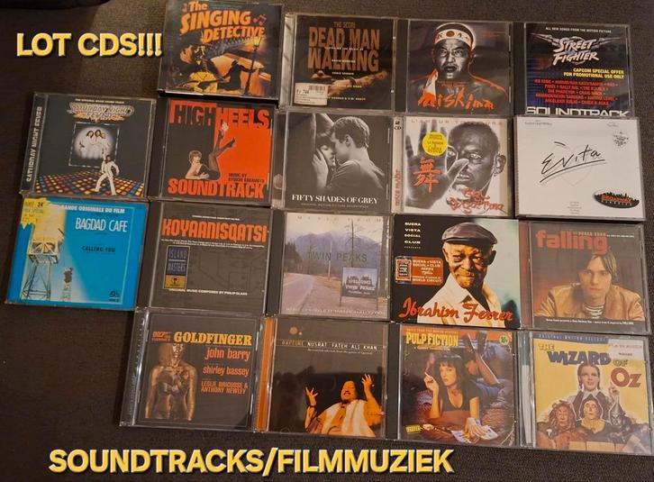 LOT CDS FILMMUZIEK, Cd's en Dvd's, Cd's | Overige Cd's, Zo goed als nieuw, Boxset, Ophalen of Verzenden