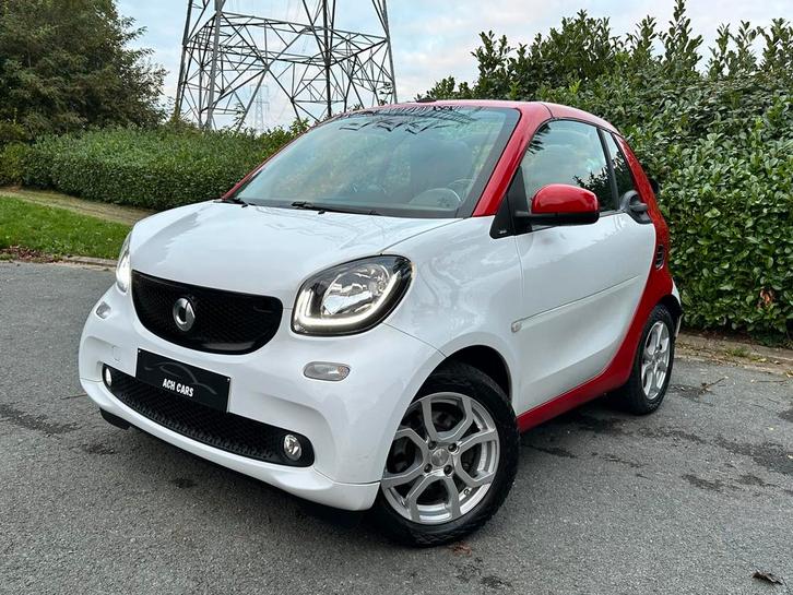 Smart Fortwo 1.0i Automatic 2017 €6 miljard Cabriolet LED-sc, Auto's, Smart, Bedrijf, Te koop, ForTwo, ABS, Achteruitrijcamera