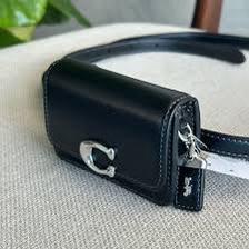 Zwarte Coach heuptas, Handtassen en Accessoires, Tassen | Damestassen, Nieuw, Overige typen, Zwart, Verzenden