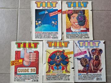 Magazines Tilt Microloisirs lot 3 revues vintage c64 cpc pc  beschikbaar voor biedingen