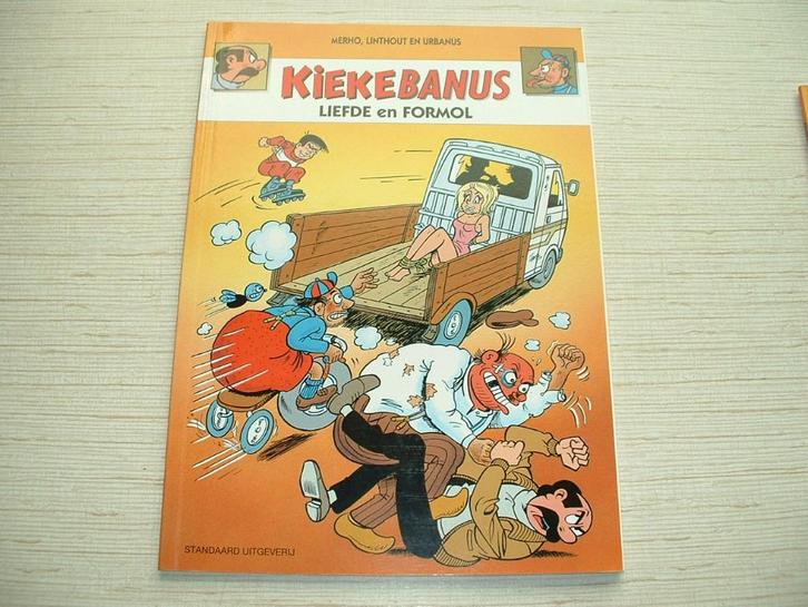 kiekeboe strip liefde en formol, Boeken, Stripverhalen, Ophalen of Verzenden
