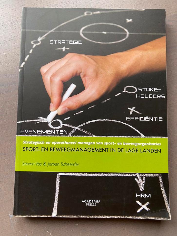 Sport- en beweegmanagement in de Lage Landen, Boeken, Schoolboeken, Zo goed als nieuw, Nederlands, Ophalen of Verzenden