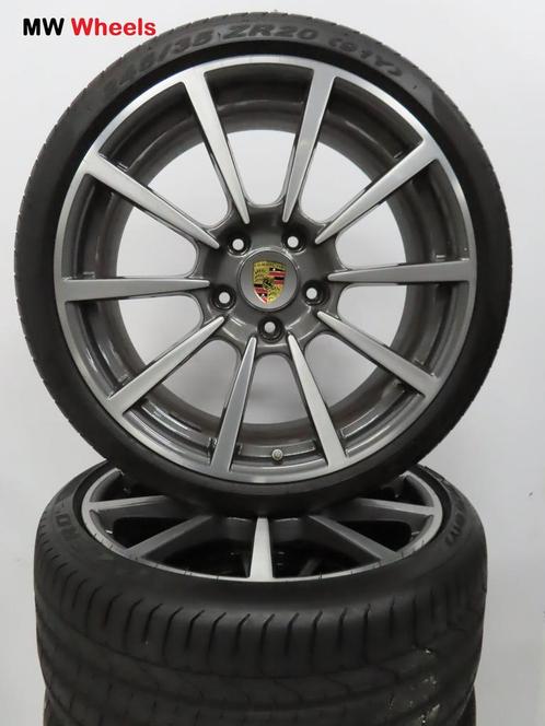 Porsche 911 991 2 S 20 inch MKII  velgen met zomerbanden, Auto-onderdelen, Banden en Velgen, Banden en Velgen, Zomerbanden, 20 inch