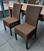 Vier original Lloyd Loom stoelen., Vier, Gebruikt, Ophalen