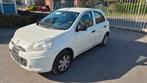 Nissan Micra 1.2i An 2012 Airco Berline !!, Auto's, Nissan, Euro 5, Zwart, Wit, 5 deurs