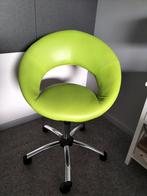 groene bureaustoel verstelbaar, Huis en Inrichting, Bureaustoel, Zo goed als nieuw, Ophalen