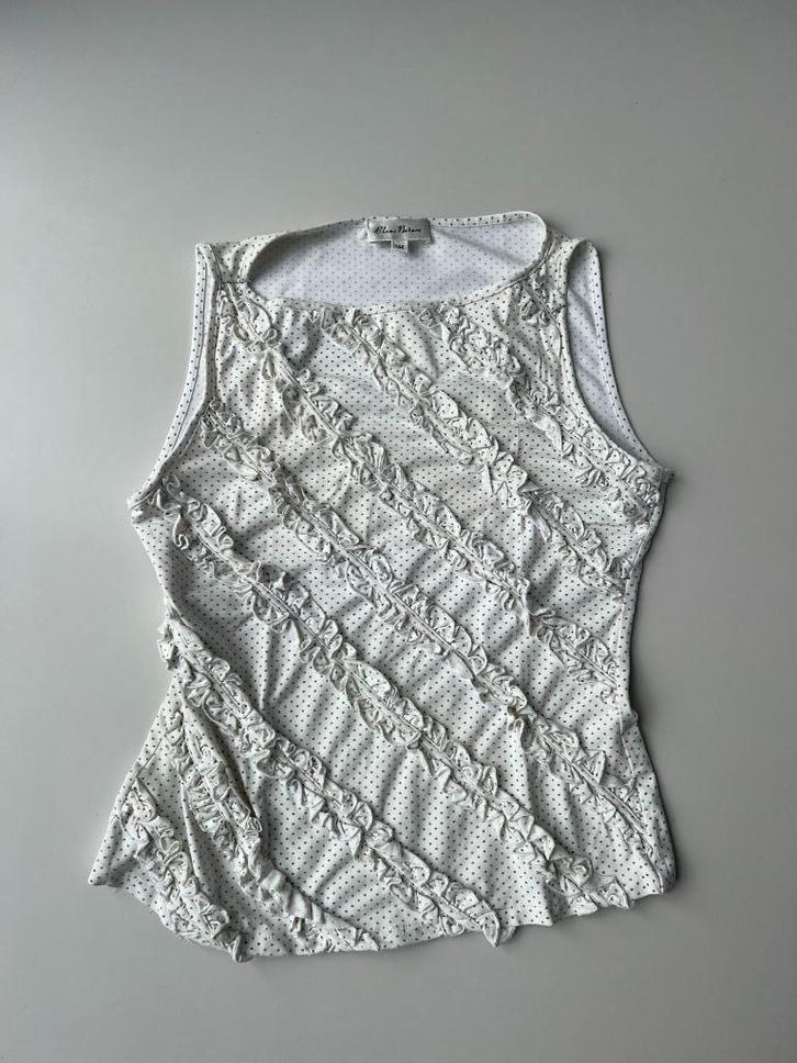 blanc nature 44 tshirt, Kleding | Dames, T-shirts, Gedragen, Maat 42/44 (L), Overige kleuren, Zonder mouw, Ophalen of Verzenden