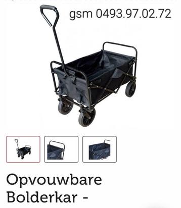 bolderwagen voor 75kg beschikbaar voor biedingen