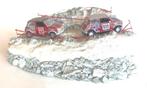 Mini Monte Carlo winter Mini rally set diorama Corgi CC99196, Ophalen, Zo goed als nieuw, Auto, Corgi