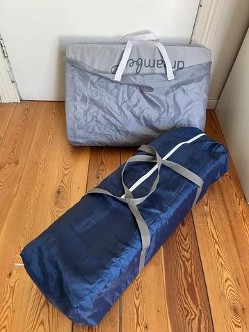 Dreambee reisbedje + matras (+ muggennet) beschikbaar voor biedingen