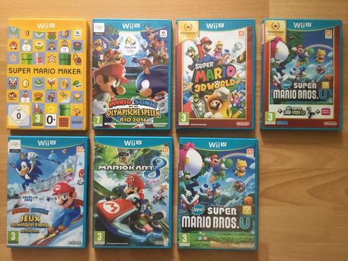 Nintendo Wii U Games Mario, Games en Spelcomputers, Games | Nintendo Wii U, Ophalen of Verzenden