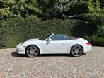 Porsche 997 cabrio 3.7 2009, Auto's, Porsche, Automaat, Cabriolet, Wit, Leder