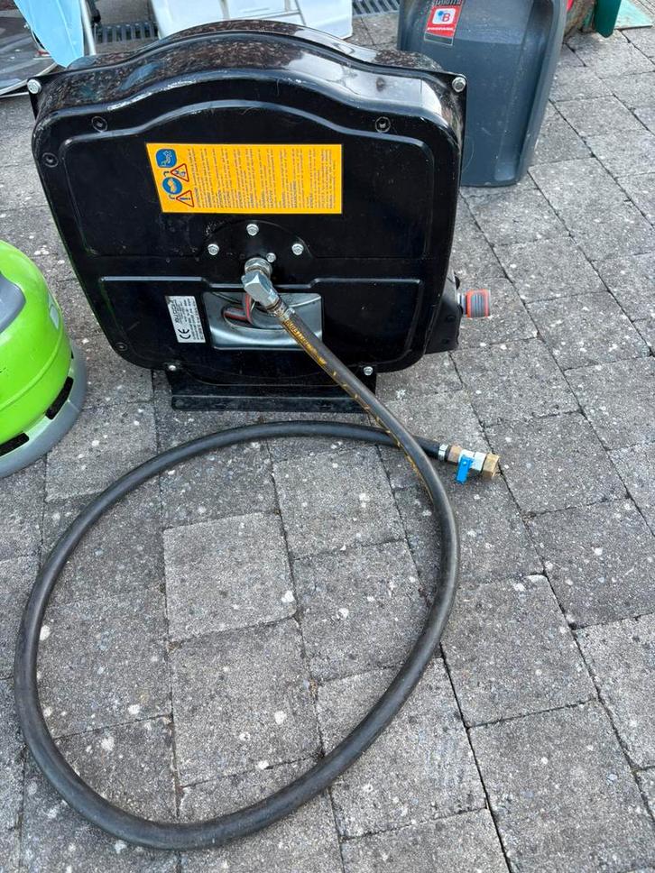 Slang haspel voor water FAICOM, Tuin en Terras, Tuinslangen, Gebruikt, Ophalen