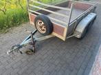 Aanhangwagen dubbelas 750 kg, Ophalen