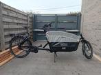 Gazelle Cabby Elektrische bakfiets, Fietsen en Brommers, Ophalen, Gebruikt, 3 kinderen, Opvouwbaar