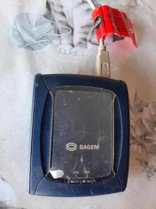 Sagem F @st 800 E2T-modem, Computers en Software, Routers en Modems, Zo goed als nieuw, Ophalen of Verzenden
