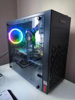 Pc fixe amd ryzen rgb + écran 22" + accessoires à vendre, Met videokaart, 16 GB, Le pc est monté avec différentes marques, 512 GB