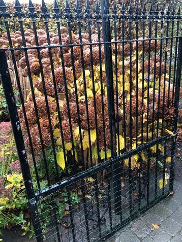 ijzeren hekwerk beschikbaar voor biedingen