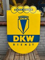 Groot DKW - Panneau d'affichage émaillé Auto Union, Enlèvement, Utilisé, Panneau publicitaire