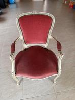 Franse fauteuil in Louis XV/ Rococo stijl, Ophalen