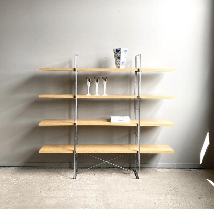 Design vintage wandkast – IKEA ENETRI by Niels Gammelgaard, Huis en Inrichting, Kasten | Stellingkasten, Gebruikt, Ophalen