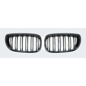 Grill Hoogglans Zwart Niergrill Dubbele Brug BMW 3 Serie Cou beschikbaar voor biedingen