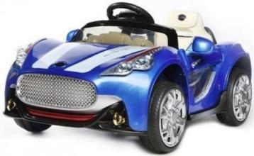 Sportwagen Blauw 1 persoons 12V + RC ***NIEUW*** beschikbaar voor biedingen