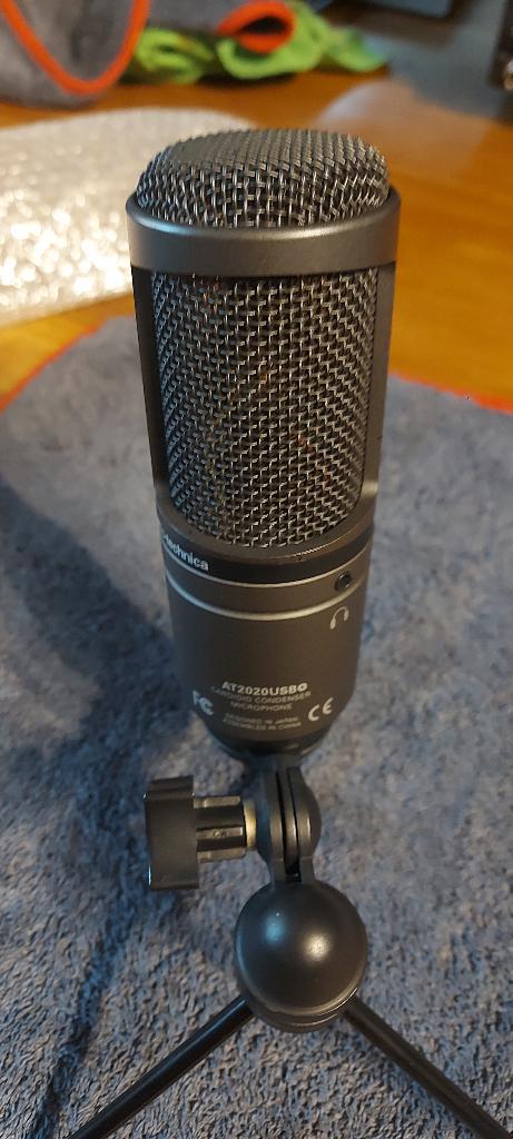 Microphone de Studio AUDIO TECHNICA AT2020, adieu..., Musique & Instruments, Microphones, Comme neuf, Micro studio, Enlèvement ou Envoi