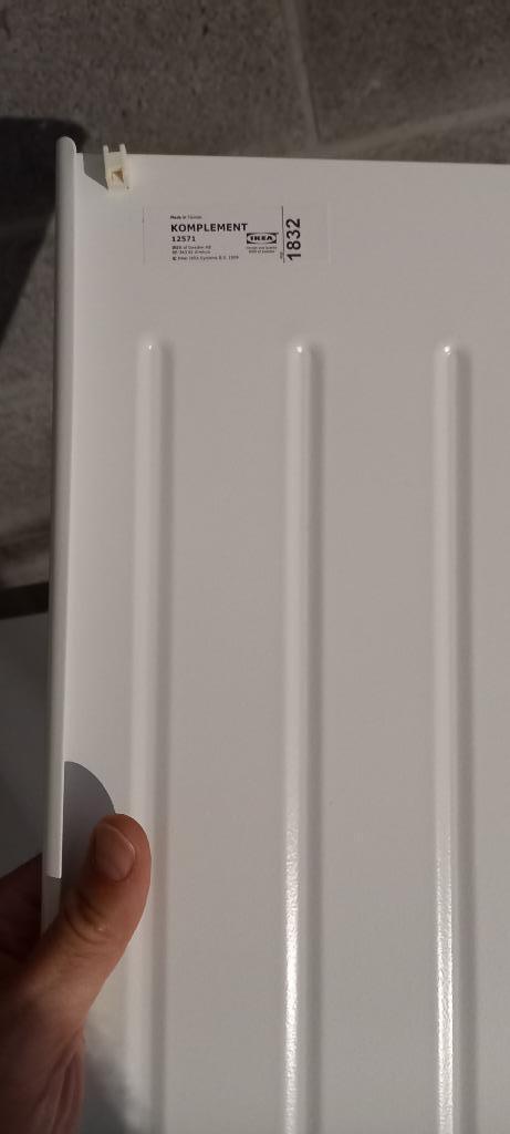 IKEA komplement schoenenplank 75x35 cm (3 stuks), Huis en Inrichting, Kasten | Kleerkasten, Zo goed als nieuw, Metaal, Ophalen